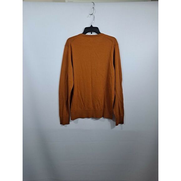 Mens V Neck Pullover Sweater NWT. Size Large, Long Sleeves. - Picture 7 of 8